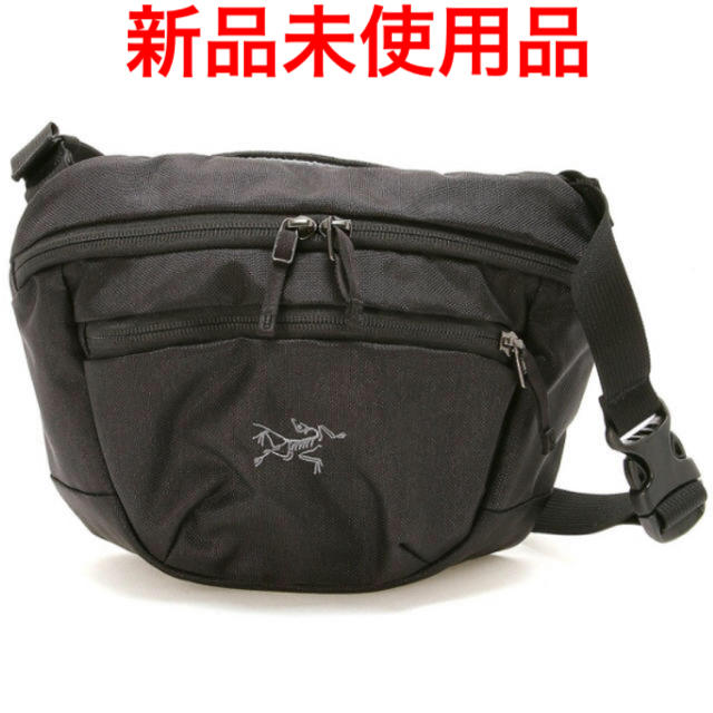 新品BEAMS MEN ARC'TERYX MAKA 2 ウエストポーチブラック