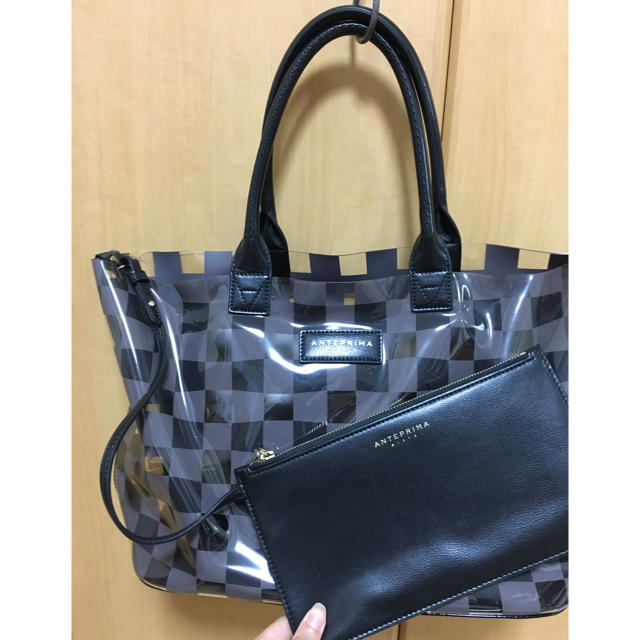 アンテプリマ★クリアバッグ★ビニールバッグ★シースルーバッグ★新品