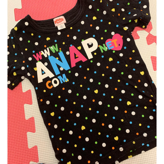 ANAP Kids(アナップキッズ)のANAP Tシャツ キッズ/ベビー/マタニティのキッズ服女の子用(90cm~)(Tシャツ/カットソー)の商品写真