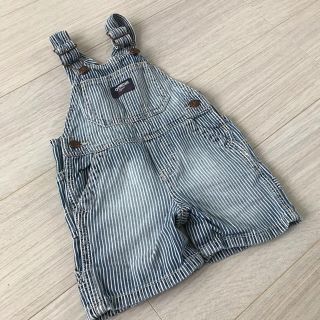 オシュコシュ(OshKosh)のOSHKOSH ヒッコリーデニムサロペット(パンツ)