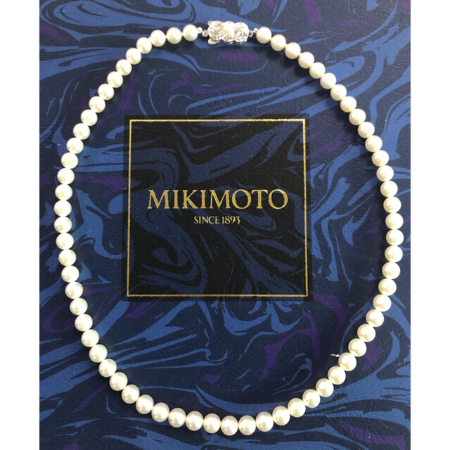 MIKIMOTO(ミキモト)のMIKIMOTOパールネックレス美品 」milk 様専用 レディースのアクセサリー(ネックレス)の商品写真