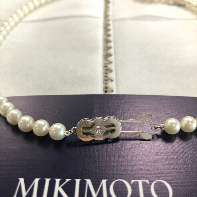 MIKIMOTO(ミキモト)のMIKIMOTOパールネックレス美品 」milk 様専用 レディースのアクセサリー(ネックレス)の商品写真