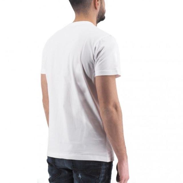DIESEL(ディーゼル)の2020新作 DIESEL ディーゼル Tシャツ ホワイト サイズL メンズのトップス(Tシャツ/カットソー(半袖/袖なし))の商品写真