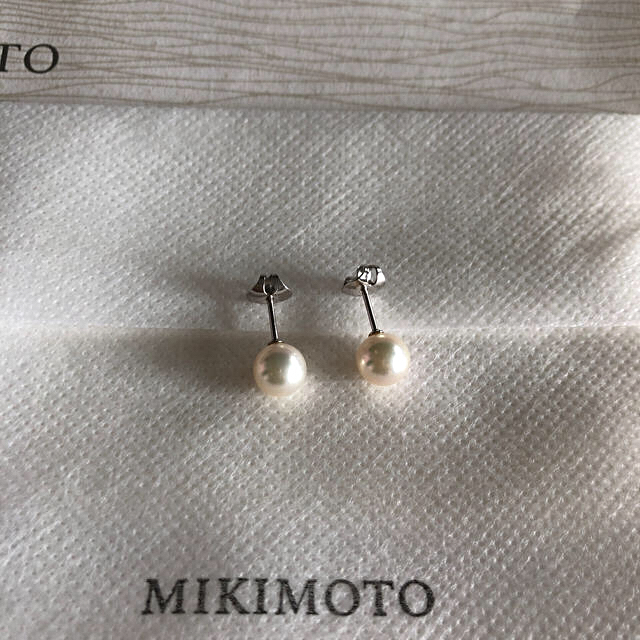 MIKIMOTO パールピアス美品　お値下げ中