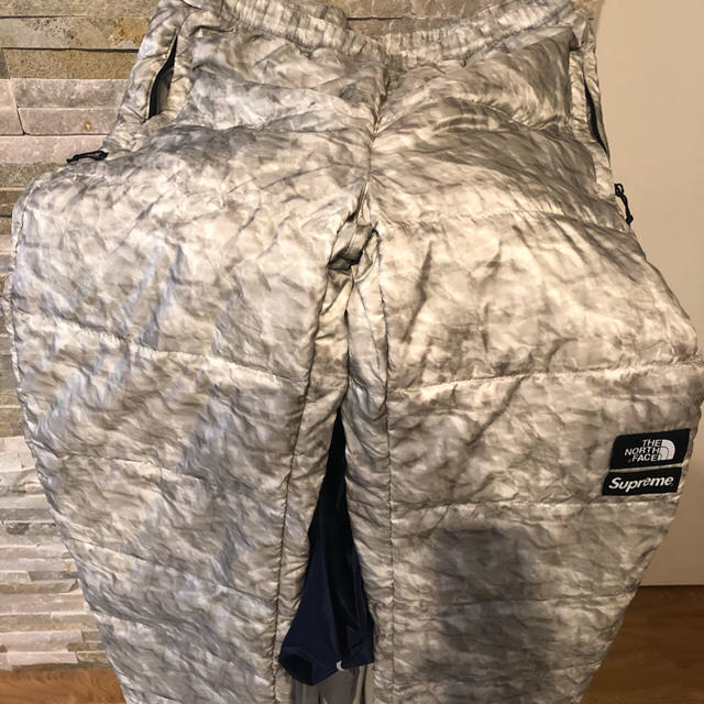 supreme northface paper nuptse pant