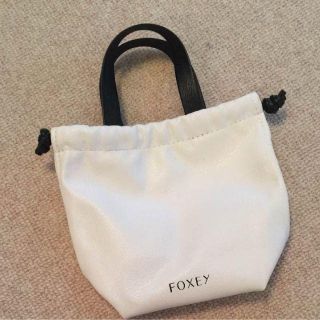 フォクシー(FOXEY)のFOXEY　フォクシー　ノベルティ　ミニ巾着ハンドバッグ(ハンドバッグ)