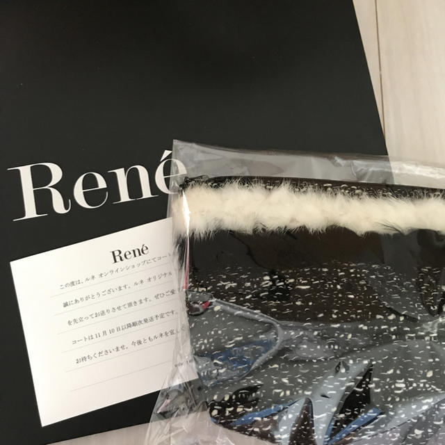 René(ルネ)のRene    ルネ　ノベルティ　フラッフィーポーチ レディースのファッション小物(ポーチ)の商品写真