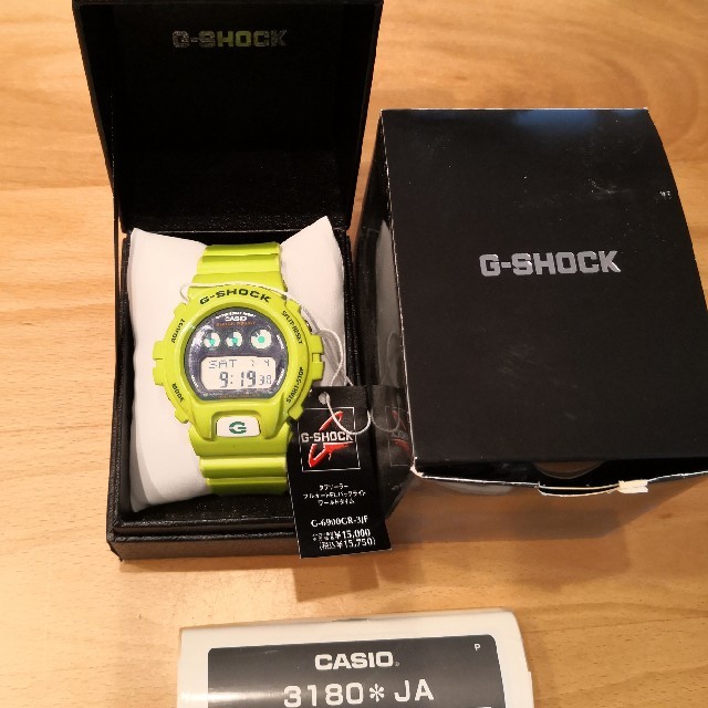 CASIO G-SHOCK G6900GR-3JF ライムグリーン（雨蛙）