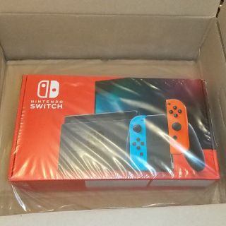 ニンテンドースイッチ(Nintendo Switch)の任天堂 スイッチ 本体 ネオンブルー バッテリー持続時間長いタイプ SWITCH(家庭用ゲーム機本体)