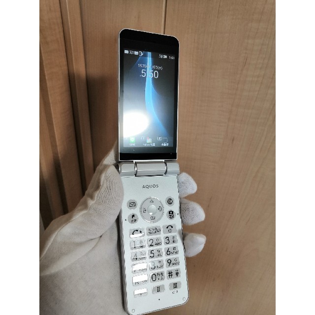新品 ソフトバンクAQUOSケータイ2 601SH ホワイトスマートフォン/携帯電話
