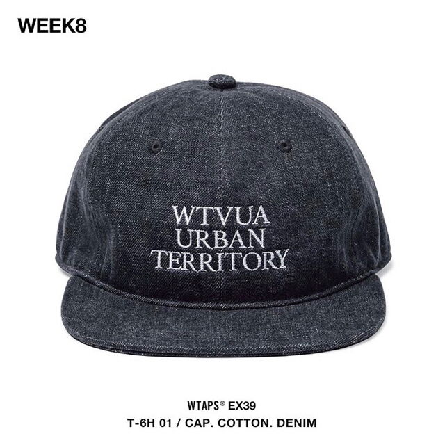 W)taps(ダブルタップス)のwtaps   キャップ　デニム　ブラック　ダブルタップス  メンズの帽子(キャップ)の商品写真