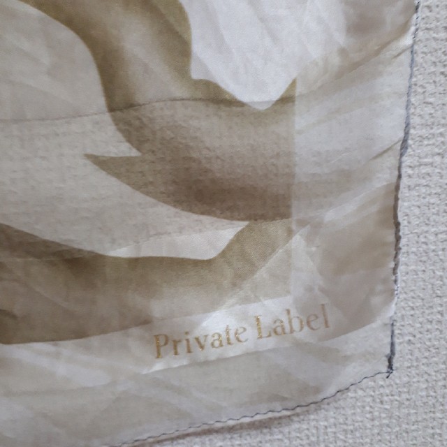 PRIVATE LABEL(プライベートレーベル)のスカーフ 【マーブル 大判 private label】 レディースのファッション小物(バンダナ/スカーフ)の商品写真