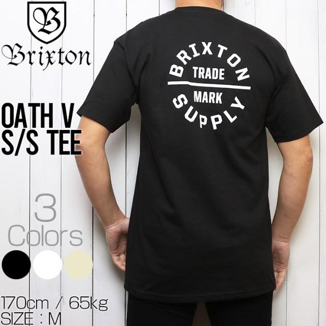 BRIXTON ブリクストン OATH V S/S TEE 半袖Tシャツ