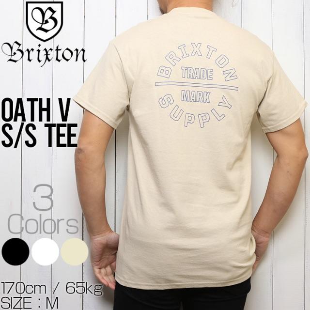 BRIXTON ブリクストン OATH V S/S TEE 半袖Tシャツ