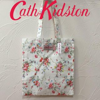 キャスキッドソン(Cath Kidston)の新品 キャスキッドソン コットンブックバッグ サマーブロッサムホワイト(トートバッグ)