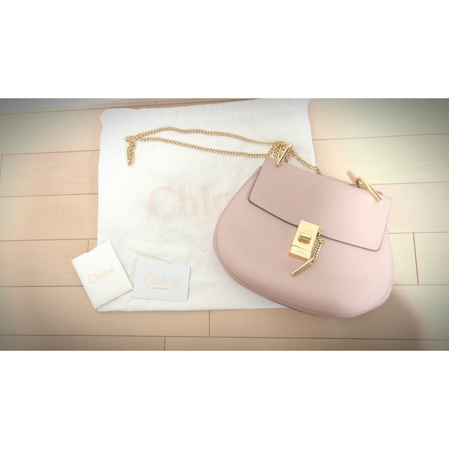 Chloe(クロエ)のChloe クロエ drew ドリュー 淡目のピンク  レディースのバッグ(ショルダーバッグ)の商品写真