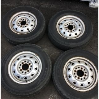 ダンロップ(DUNLOP)のタイヤホイールセット 145/R12 軽トラ(タイヤ・ホイールセット)