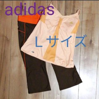 アディダス(adidas)のフィットネスウェア上下♡アディダストップス＆パンツ(その他)