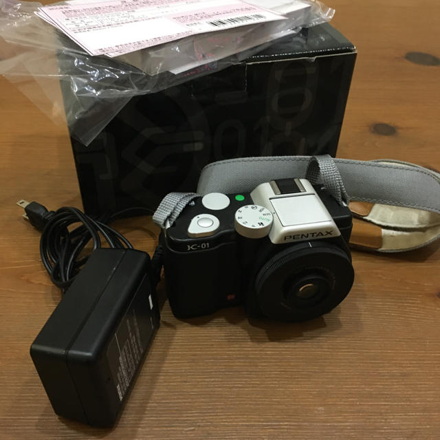 専用　PENTAX K−01 レンズキット BLACK X BLACK 美品