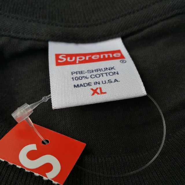 Supreme(シュプリーム)の店舗購入済み★黒XL motion logo tee メンズのトップス(Tシャツ/カットソー(半袖/袖なし))の商品写真