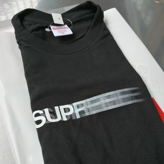 シュプリーム(Supreme)の店舗購入済み★黒XL motion logo tee(Tシャツ/カットソー(半袖/袖なし))