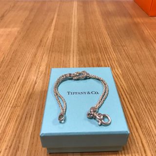 ティファニー(Tiffany & Co.)の 再値下げ！　Tiffany&Co. シルバーブレスレット　ノット(ブレスレット/バングル)