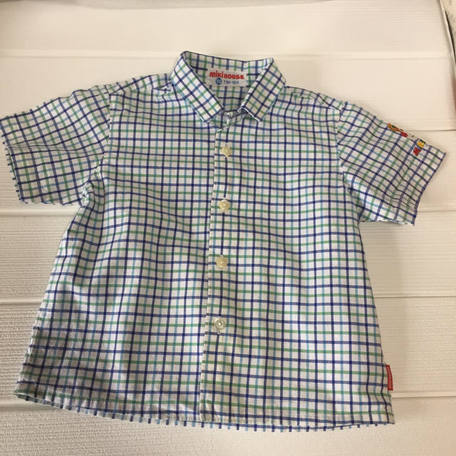 mikihouse(ミキハウス)のMIKIHOUSE  90 キッズ/ベビー/マタニティのキッズ服男の子用(90cm~)(ブラウス)の商品写真