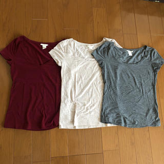 エイチアンドエイチ(H&H)のH&M  Tシャツ　3枚(Tシャツ(半袖/袖なし))