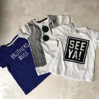 エイチアンドエム(H&M)のH&M♡Tシャツ3枚セット(Ｔシャツ)