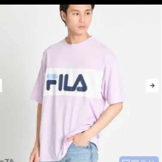 フィラ(FILA)のFILA別注パステル切替Tシャツ FH7358(Tシャツ/カットソー(半袖/袖なし))