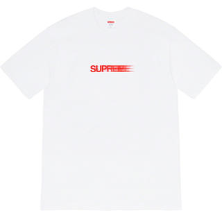 シュプリーム(Supreme)のsupreme Motion Logo Tee White 白 モーション ロゴ(Tシャツ/カットソー(半袖/袖なし))