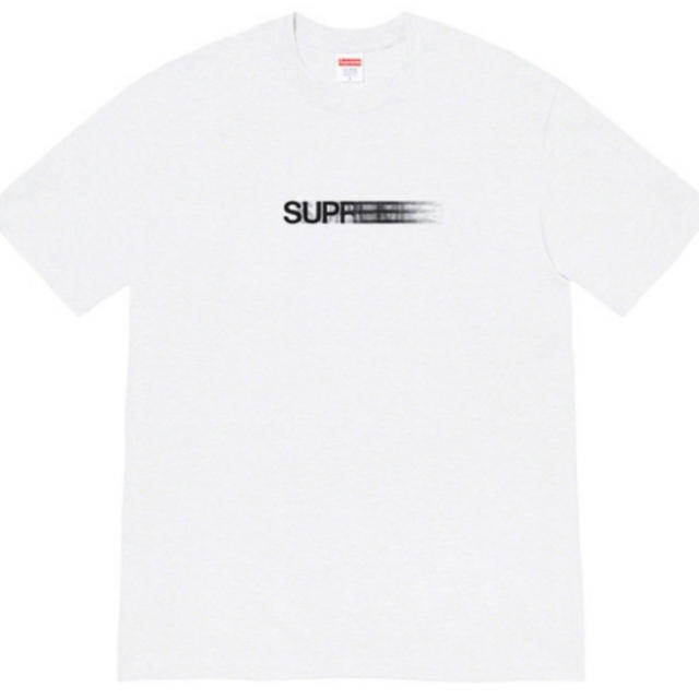 supreme motion logo アッシュグレー　Sサイズ