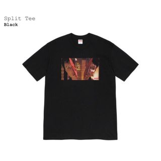 シュプリーム(Supreme)のsupreme20ss Split Tee(Tシャツ/カットソー(半袖/袖なし))