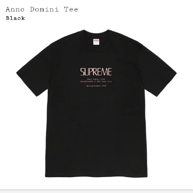 送料込み Anno Domini Tee Black Sサイズ - Tシャツ/カットソー(半袖 ...