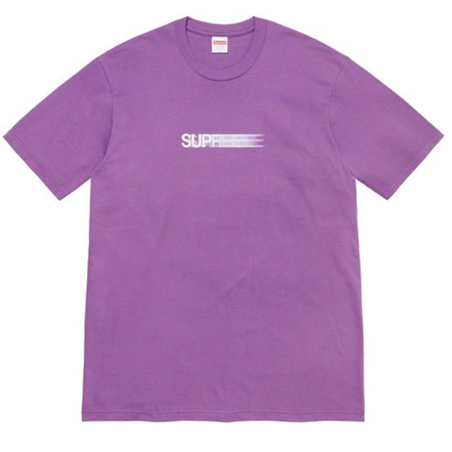 Supreme Motion Logo Tee Purple Smallトップス