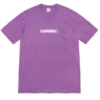 シュプリーム(Supreme)のSupreme Motion Logo Tee Purple Small(Tシャツ/カットソー(半袖/袖なし))