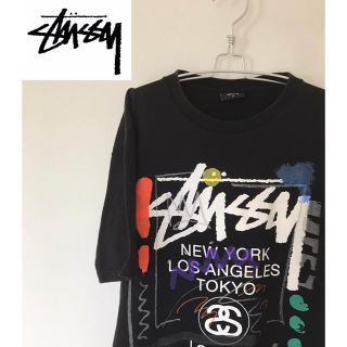 ステューシー(STUSSY)のSTUSSY ステューシー ワールドツアー　Tシャツ(Tシャツ/カットソー(半袖/袖なし))