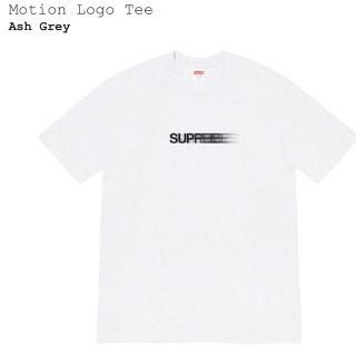 シュプリーム(Supreme)の Sサイズ Supreme motion logo tee ash grey (Tシャツ/カットソー(半袖/袖なし))