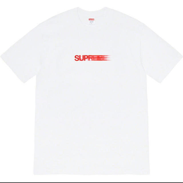 【S】Supreme Motion Logo Tee White