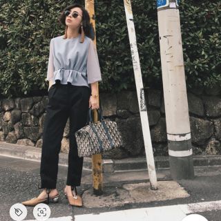 アメリヴィンテージ(Ameri VINTAGE)のSEETHROUGH LAYERED TOP！アメリameri(カットソー(半袖/袖なし))