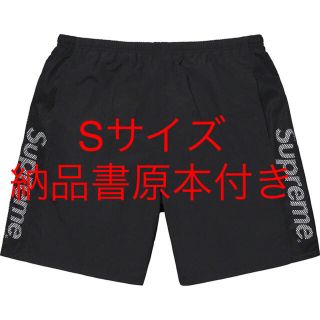 シュプリーム(Supreme)のSupreme Mesh Panel Water Short black S 黒(水着)