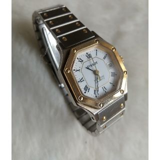 TISSOT ティソT-12' Silvertone Watchレディース腕時計