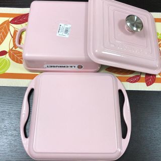 LE CREUSET - ル・クルーゼ シグニチャーココットスクエア&グリルカレ