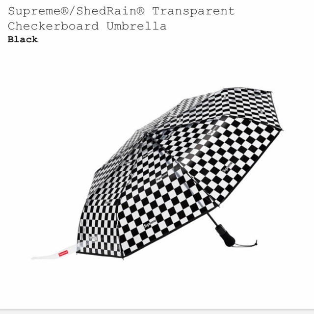 supreme shedrain transparent umbrella