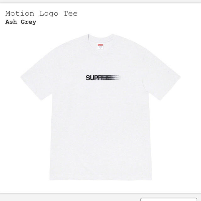 Supreme(シュプリーム)のsupreme motion logo tee サイズS‼️ メンズのトップス(Tシャツ/カットソー(半袖/袖なし))の商品写真