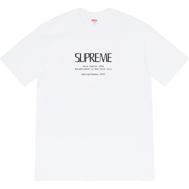 XL】supreme Anno Domini Tee White - Tシャツ/カットソー(半袖/袖なし)