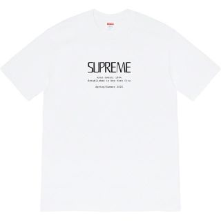 シュプリーム(Supreme)の【XL】supreme Anno Domini Tee White(Tシャツ/カットソー(半袖/袖なし))