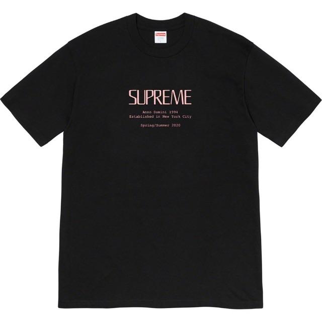 未使用購入先即購入OK Supreme Anno Domini Tee M