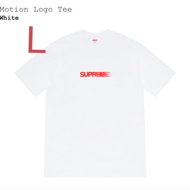 supreme シュプリーム　Motion Logo Tee モーション tee