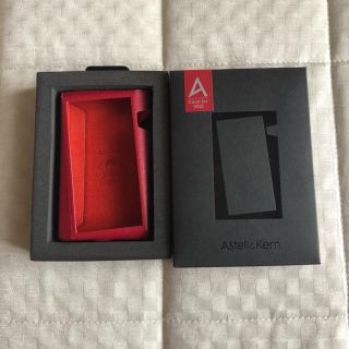 アイリバー(iriver)のAstell&Kern SR25 純正ケース(ポータブルプレーヤー)